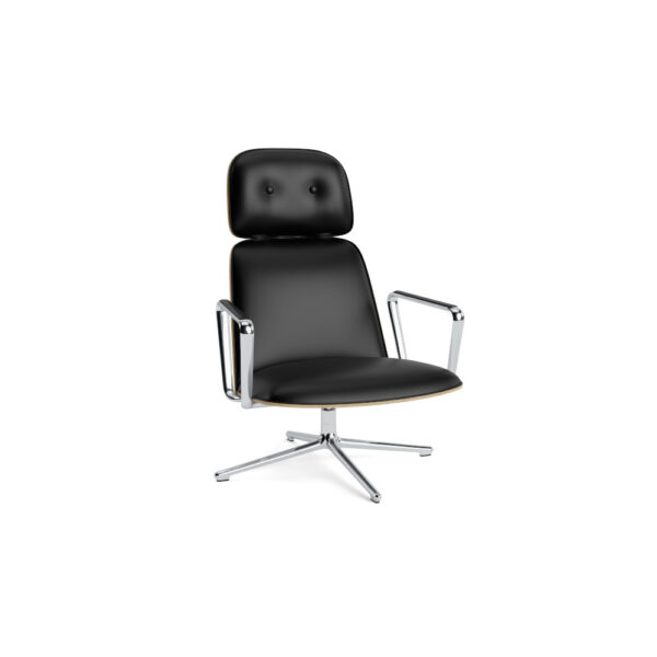 Normann Copenhagen Pad lounge chair high swivel