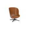 Normann Copenhagen Hyg lounge chair high swivel