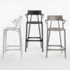 Kartell A.I. fixed stool