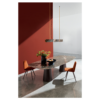 Sovet italia totem two base dining table