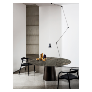 Sovet italia totem round dining table