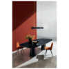 Sovet italia totem two base dining table