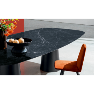 Sovet italia totem two base dining table