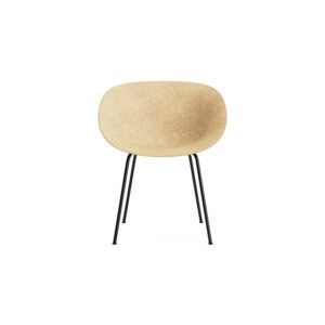 Normann Copenhagen Mat armchair metal legs