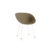 Normann Copenhagen Mat armchair metal legs