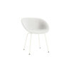Normann Copenhagen Mat upholstery armchair metal legs