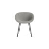 Normann Copenhagen Mat upholstery armchair metal legs
