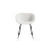 Normann Copenhagen Mat upholstery armchair metal legs
