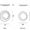 Foscarini Bahia Ceiling Light