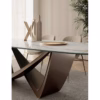 Bontempi Casa Bach 250cm Fixed Dining Table in SuperCeramic/SuperMarble