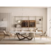 Bontempi Casa Bach Barrel Fixed Dining Table 250cm