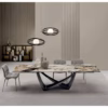 Bontempi Casa Bach Barrel Fixed Dining Table 250cm