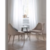 Bontempi Casa Clara Armchair with Upholstered Legs