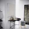 Bontempi Casa 'Vantiy' Dressing Makeup Vanity Table with a Paper Holder in Melamine