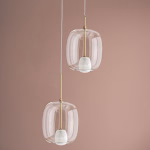 Bontempi Casa Blow Ceiling Suspension Lamp Light for Cluster