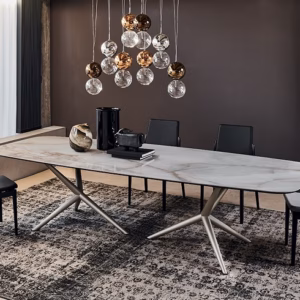 Cattelan Italia ATLANTIS Keramik Dining Table, rectangular, shaped