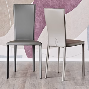 Cattelan Italia Nina Dining Chair, Leather Upholstery