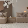 Sits Cleo Footstool with Box and Veneer Top