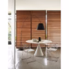 Desalto Clay Dining Table Round ⌀120cm in Handcraft Finishes