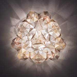Drusa Ceiling Wall Light by Slamp