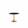 Eforma FILU Bistro Round Dining Table Ceramic Top