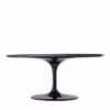 Eichholtz Solo Oval Dining Table Black or Grey Faux Marble