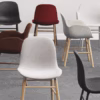 Normann Copenhagen Form upholstered chair - wood legs