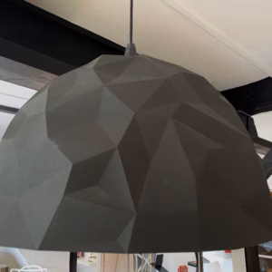Successful Living from DIESEL with FOSCARINI Rock suspension light - Black