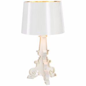Kartell Bourgie Table Lamp - White/Gold