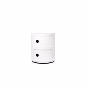 Kartell Componibili 2 Door Storage Unit 4966 White