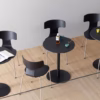 Lapalma Brio Round Table ⌀70cm Diameter in 3 Different Heights 