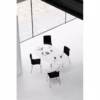 Lapalma Rondo Round or Square Dining Table 130cm in Different Colours