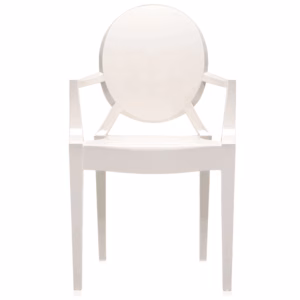 Kartell Louis Ghost White Chair - In Stock