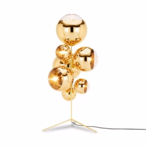 Tom Dixon Gold Mirror Ball Floor Lamp
