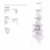 Mogg Mama Metal Corner Shelving Unit