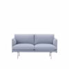 Muuto Outline Studio Sofa 140cm With All Colour Options
