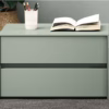 Novamobili PITAGORA 2 Drawer Bedside Table 65.8cm Width