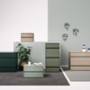 Novamobili PITAGORA 6 Drawer Tall Chest 113.1cm Height