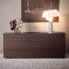 Norma 52cm Height Bedside Table or Cabinet Chest 2 Drawers