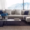 Pianca BAIO Coffee Square Table in Marble, Wood or Stone