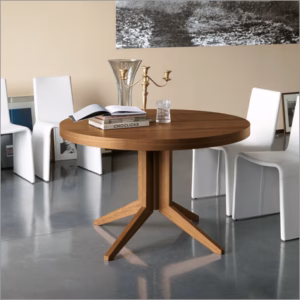 Porada Bryant Tavolo Extending Round Table