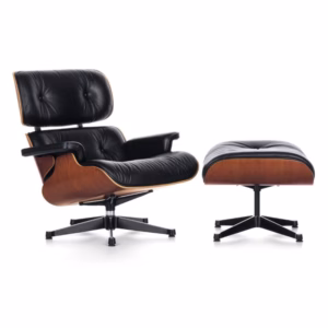 Vitra Eames lounge chair and ottoman