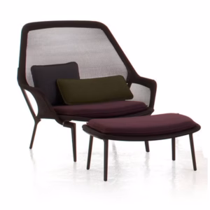 Vitra Slow Lounge Armchair & Ottoman