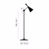 Tom Dixon Black Beat Floor Lamp