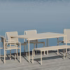 Ferm Living Dapple Outdoor Dining Bench