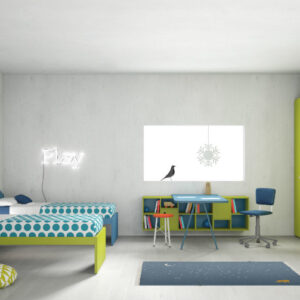 Nidi Children's Bedroom Composition 08