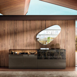 Lago media 36e8 glass sideboard