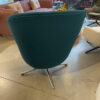 Normann Copenhagen Hyg lounge chair high swivel