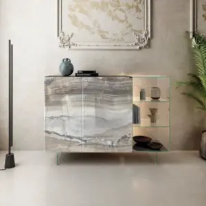 Lago 36e8 Glass sideboard 1346