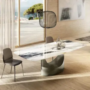Lago U dining table
